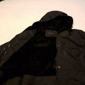 Jason Kole Hooded Black Jacket